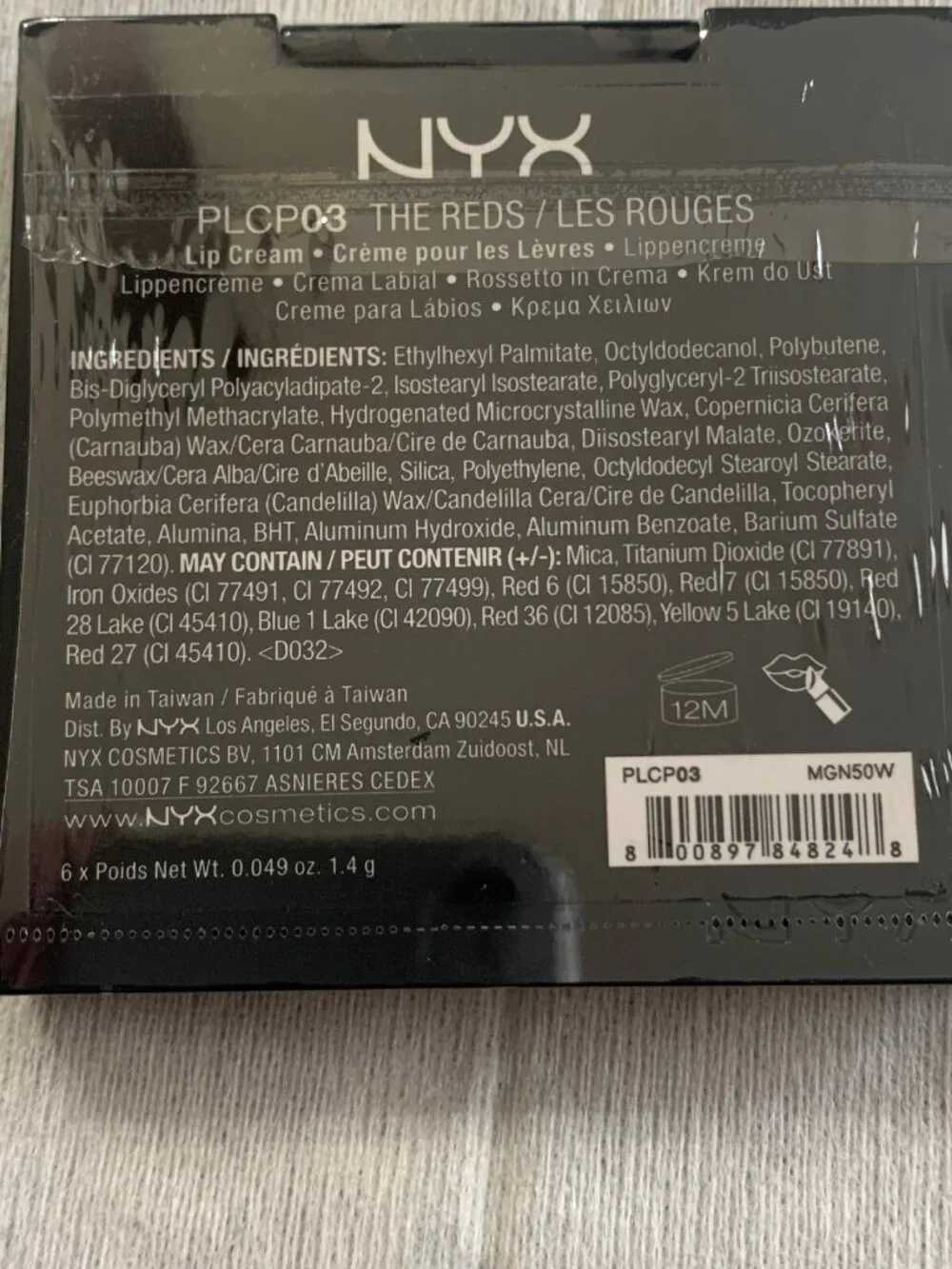 NYX pro lip